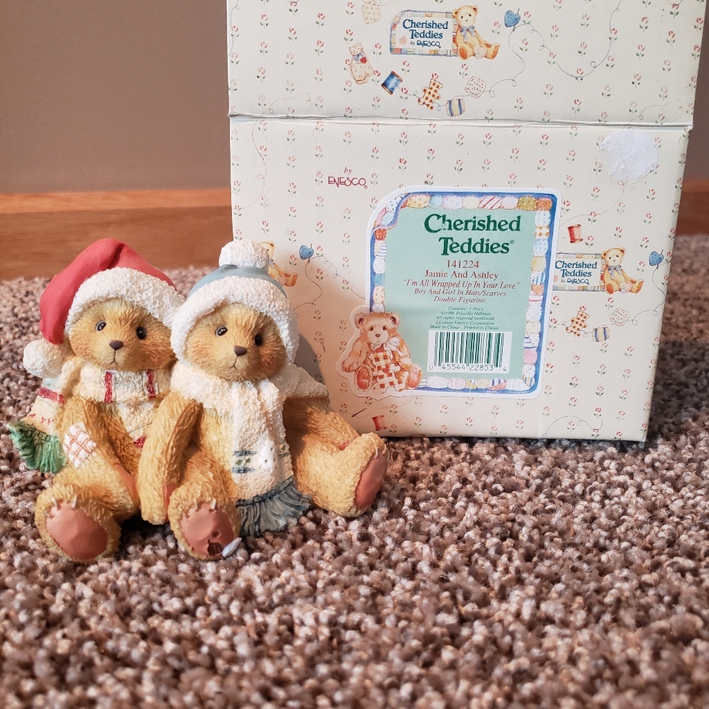 Cherished Teddies "Jamie and Ashley"